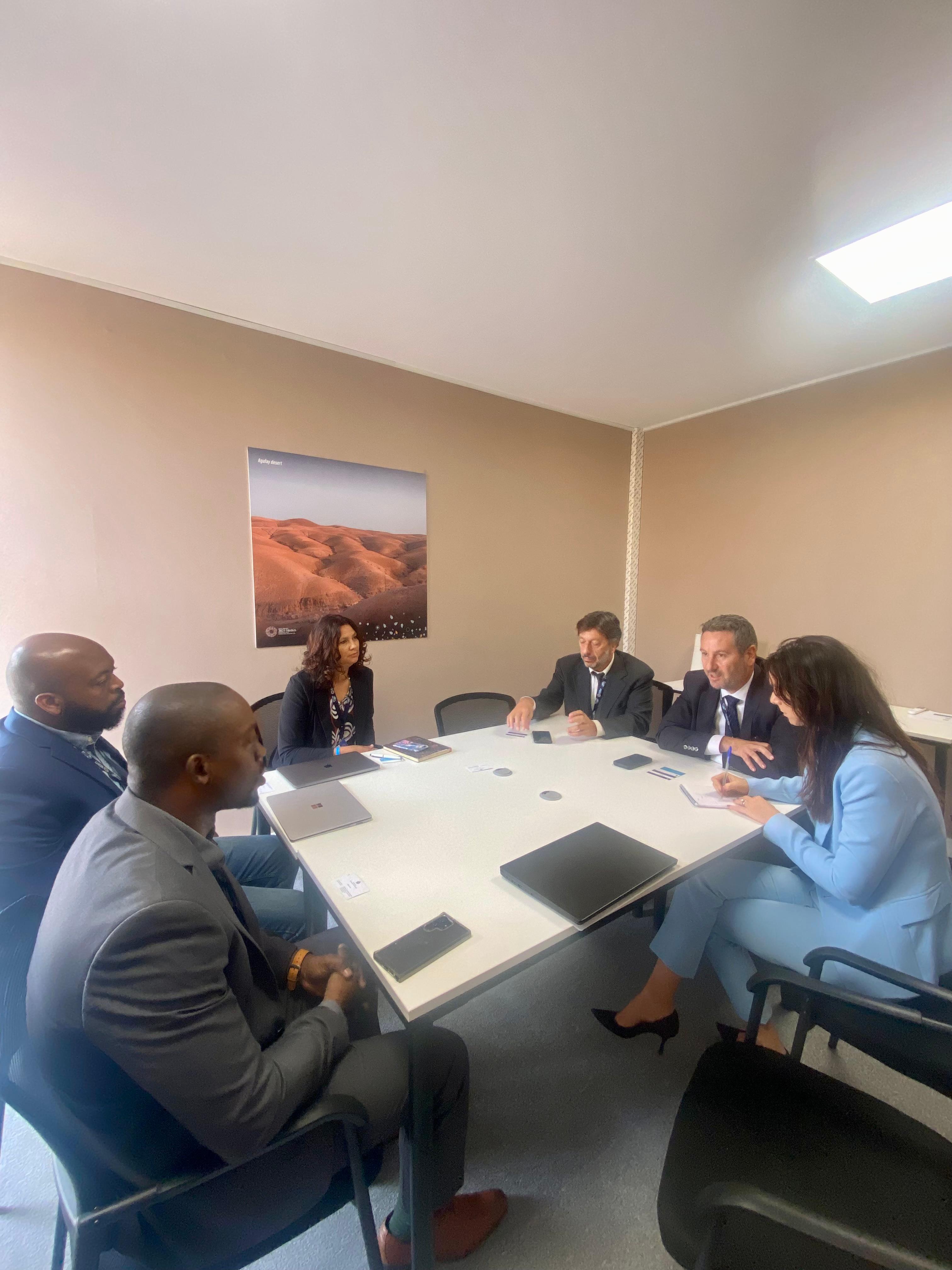 Prosegue l’impegno del Segretario di Stato per le Finanze Marco Gatti  agli Annual Meetings 2023 in Marocco.